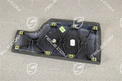 Lid outer, Leather/Alcantara, Black