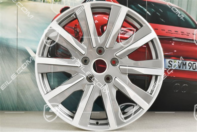 20" Felge Taycan Tequipment Design, 9J x 20 ET54, platinsilber
