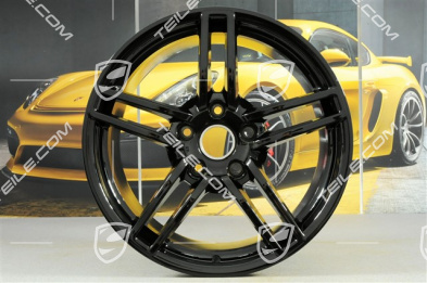 19-inch disc wheel Carrera, 11J x 19 ET69, black high gloss