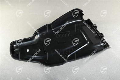 Front seat Backrest shell, sport seat, Dark silver, L