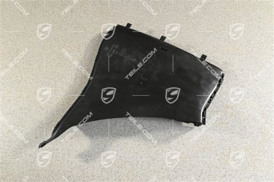 Air ducting in the fender / wheel well liner vent, L