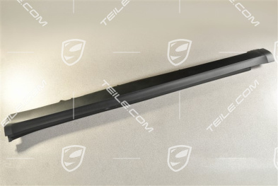 Schwellerblende, schwarz, L