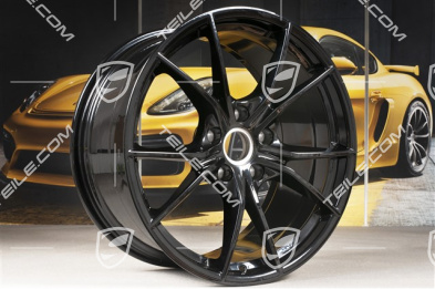 20-inch wheel rim Carrera S IV, 10J x 20 ET45, high-gloss black