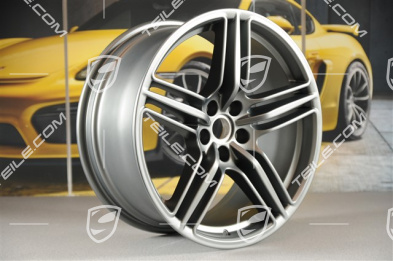 19" Felga Macan Design, 9J x 19 ET21, platinum satynowy mat