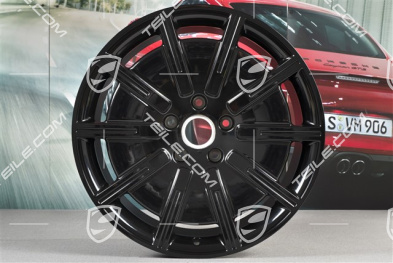 20" Felge Sport Aero, 11J x 20 ET60, schwarz hochglanz