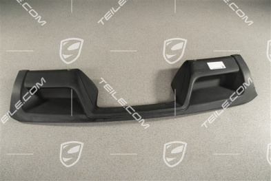 Cover / lining lower, trailer coupling, / comfort, Satin Black, USA-version