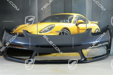 Front bumper, lining, headlamp washer