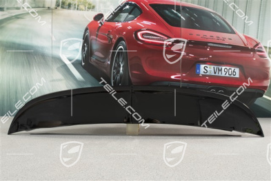 Rear spoiler, upper part, Turbo/Turbo S/4GTS, black