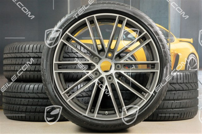 20" Turbo IV koła letnie, komplet, felgi 8,5J x 20 ET49 + 11,5J x 20 ET76 + opony letnie 245/35 R20 + 305/30 R20