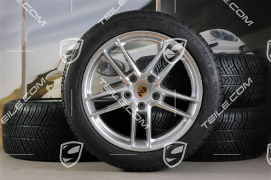 19" Panamera TURBO II Winterräder Satz, Felgen 9J x 19 ET 60 + 10J x 19 ET61 + Reifen Michelin Pilot Alpin 4, 255/45 R19+285/40 R19, RDK-Sensoren