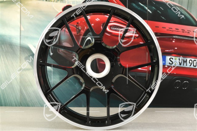19" Felga RS SPYDER / Turbo Facelift, na centralną śrubę, edycja specjalna 911 Carrera GTS, 8,5J x 19 ET56, czarna