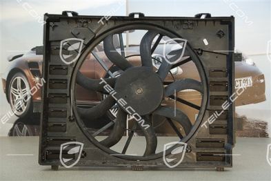 Air duct with fan, 3.0L 245KW / 3.6L 220KW