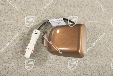 Antenne GPS, cognac metallic