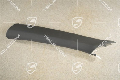 Verkleidung von A-Säule, Oben, Stoff Schwarz, L