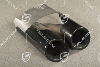 2,0L, Tail pipe, Black, R