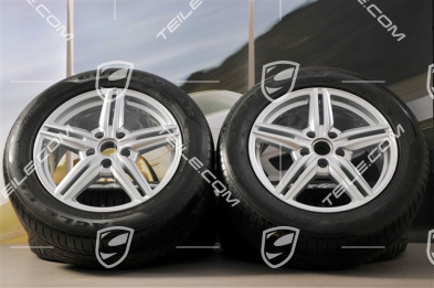 19-inch Cayenne Design II summer wheel set, 4 wheels 8,5 J x 19 ET 59 + 4 tyres 265/50 R 19 110Y XL, without TPMS