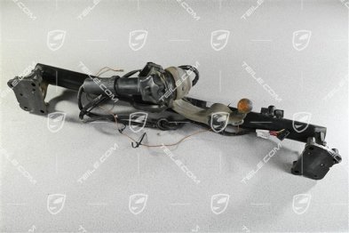Trailer hitch electrically adjustable / retractable