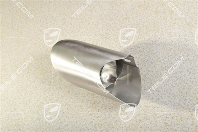 Tailpipe, Panamera Hybrid, silver, R