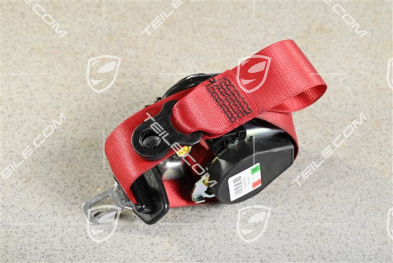 Seat belt, Carmine Red, L=R