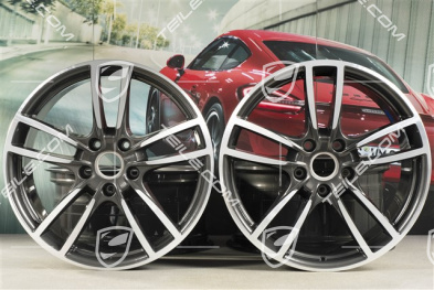 20" Cayenne Sport Felgensatz, 10,5J x 20 ET64 + 9J x 20 ET50,