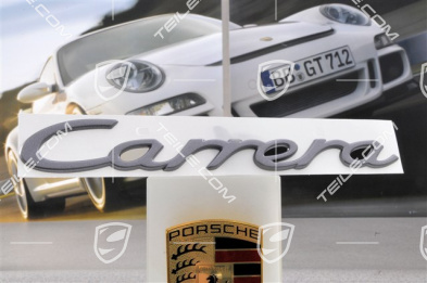"Carrera" logo, Carrera S, steel grey