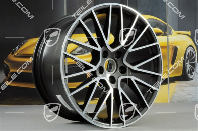 21" Felgensatz Cayenne RS Spyder, 11J x 21 ET58 + 9,5J x 21 ET46