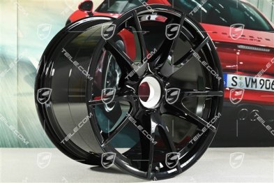 19" GT3RS II 4.0 / GT2RS Felgensatz, schwarz, vorne 9J x 19 ET47 + hinten 12J x 19 ET48
