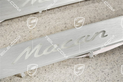Blenden/Einstiegleisten, Beleuchtet, "Macan", Satz L+R