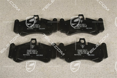 Bremsbelag-Reparatursatz Keramikbremse PCCB, GT2/GT3/GT