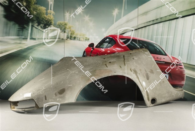 Targa rear quarter panel, R