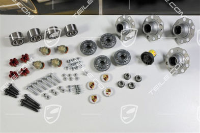Zentralverschluss Radschraube Radmutter Satz, für Turbo / GT2 / GT3 mit PCCB Keramik Bremsen