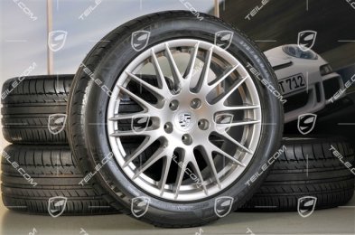 20" RS Spyder Design Sommerräder Satz, 4x Felgen 9J x 20 ET 57 + 4x Reifen 275/45 R 20 110Y XL, mit RDK