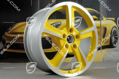 20" Felga Sport Techno, 8,5J x 20 ET57, żółty Racing Yellow