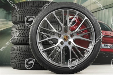 21" Koła zimowe, komplet "Exclusive Design Sport", felgi 9,5 J x 21 ET71 + 10,5 J x 21 ET71 + opony zimowe Pirelli Sottozero III 275/35 R21 + 315/30 R21 21" Koła zimowe, komplet "Exclusive Design Sport", felgi 9,5 J x 21 ET71 + 10,5 J x 21 ET71 + opony zimowe Pirelli Sottozero III 275/35 R21 + 315/30 R21