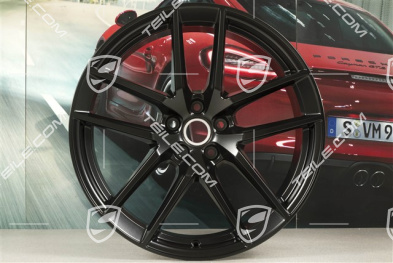 20-inch wheel rim "Macan S" 9J x 20 ET26, in black satin mat