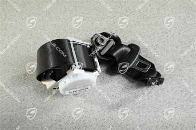 Sicherheitsgurt, hinten, Schwarz, L=R