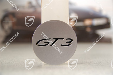 Center cap, GT3, silver