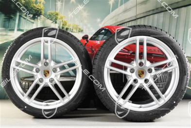 19" Komplet kół zimowych Carrera, 8,5J x 19 ET54 + 11J x 19 ET69, opony zimowe 235/40 R19 + 285/35 R19