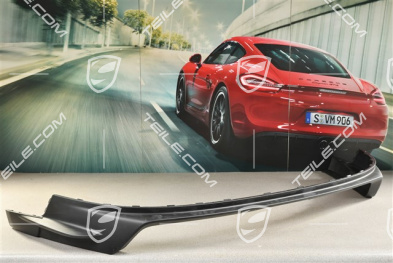 GT3, Spoiler dolny tylnego zderzaka / dyfuzor, czarny mat