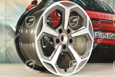 20-inch Rim Offroad Design, 11J x 20 ET60, Titanium