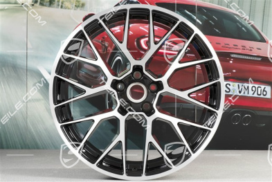 20-inch alloy wheel RS-Spyder Design, 9J x 20 H2 ET 26 + 10J x 20 H2 ET19, black high gloss