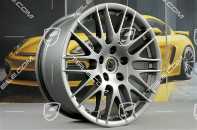 20" Felgensatz RS Spyder / GTS, 9,5J x 20 ET47, Platinum Seidenmatt