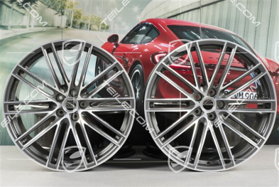 21" komplet felg Turbo IV, 9,5J x 21 ET27 + 10J x 21 ET19