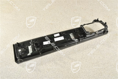 Dashboard trim / moulding, Black, R