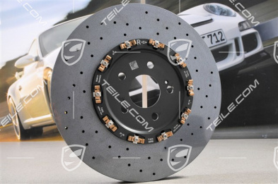 PCCB Tarcza hamulcowa ceramiczna, 370x30, R