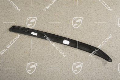 Sport Design, Lamelka / blenda kratki zderzaka, środkowa, Real Top View, czarna, L