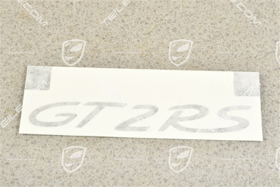 Logo "GT2RS", black mat