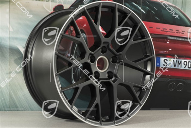 21" Felga RS Spyder, 11,5J x 21 ET67, czarny satynowy półmat