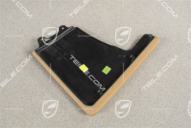 Centre console, Lateral, Leatherette, Sand beige, R