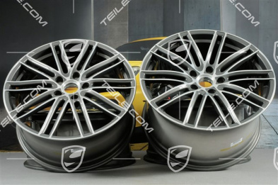 21" Komplet felg Turbo IV, 9,5J x 21 ET71 + 11,5J x 21 ET69 21" Komplet felg Turbo IV, 9,5J x 21 ET71 + 11,5J x 21 ET69
